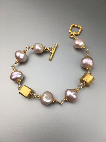 Pearl Nugget Bracelet