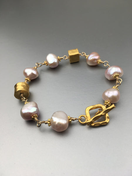Pearl Nugget Bracelet
