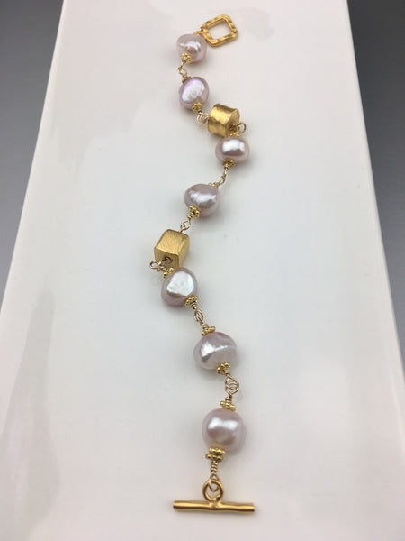 Pearl Nugget Bracelet