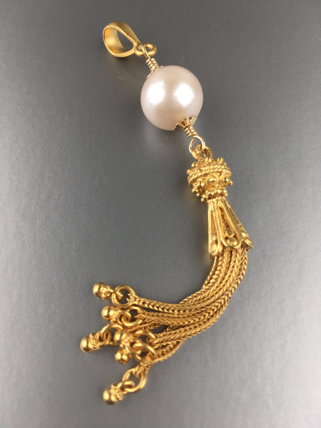 Freshwater Pearl Tassel Pendant