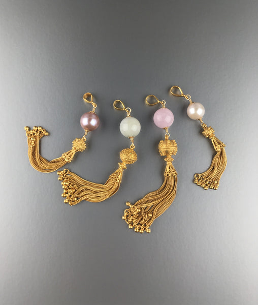 Multicolor Pearl Tassel Pendant