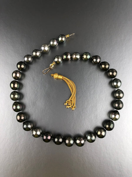 London - Baroque Tahitian Pearl Necklace